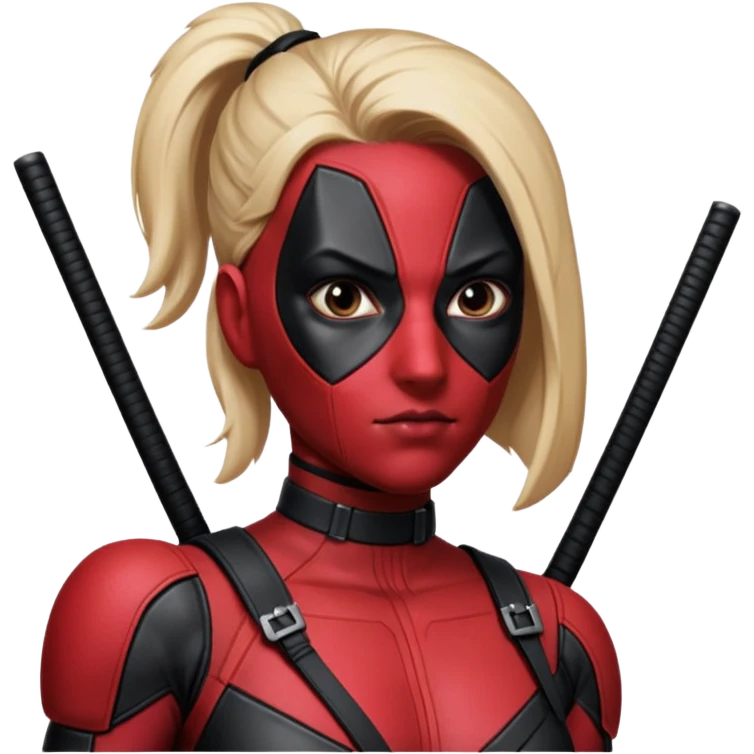 female deadpool from Deadpool & Wolverine movie emoji