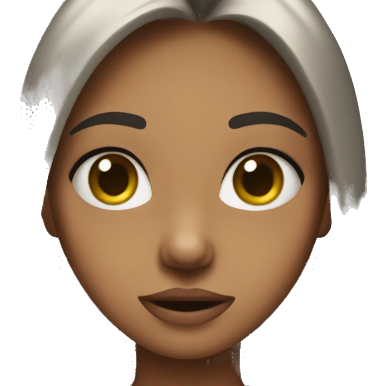 Girl saying eww emoji