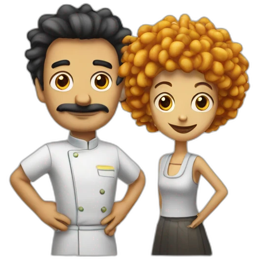 fry and leela emoji