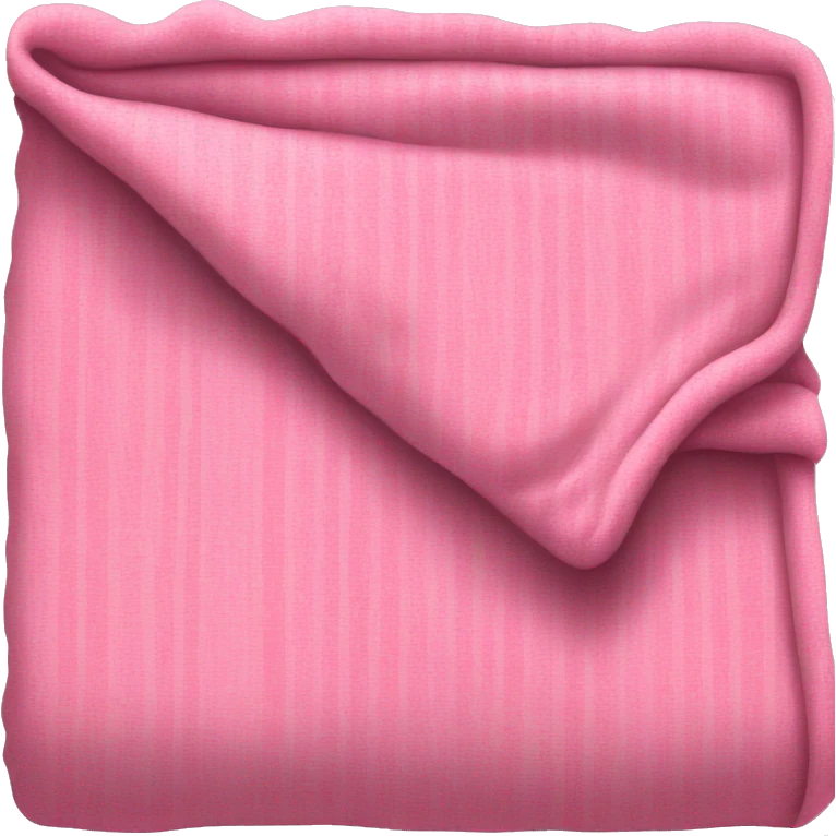 Pink blanket emoji