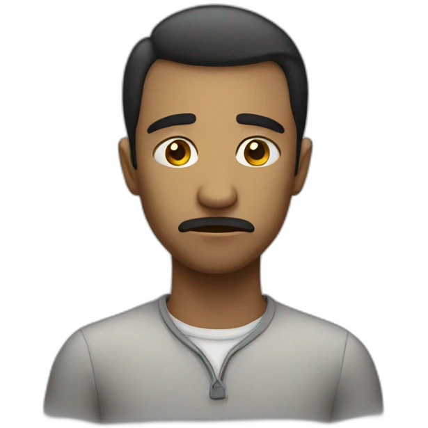 sad person emoji