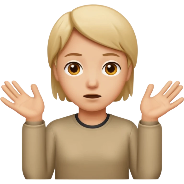 🤷‍♂️ recreate this in batter way emoji