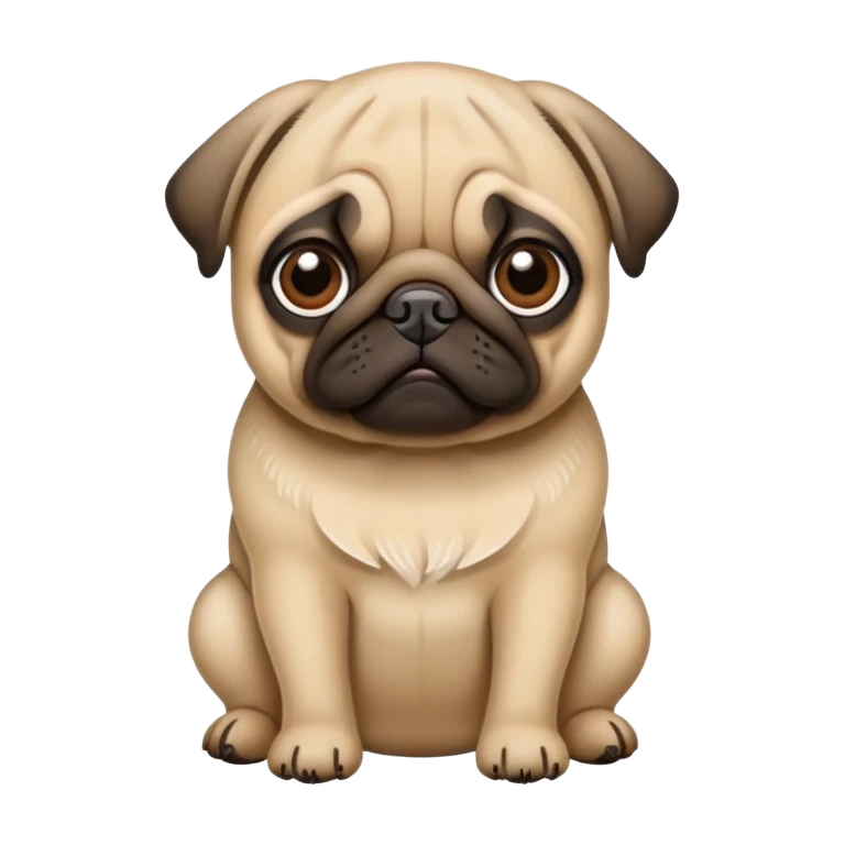 Pug emoji