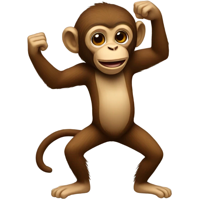 Monkey dancing  emoji