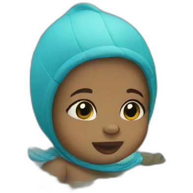 Baby in the sea emoji
