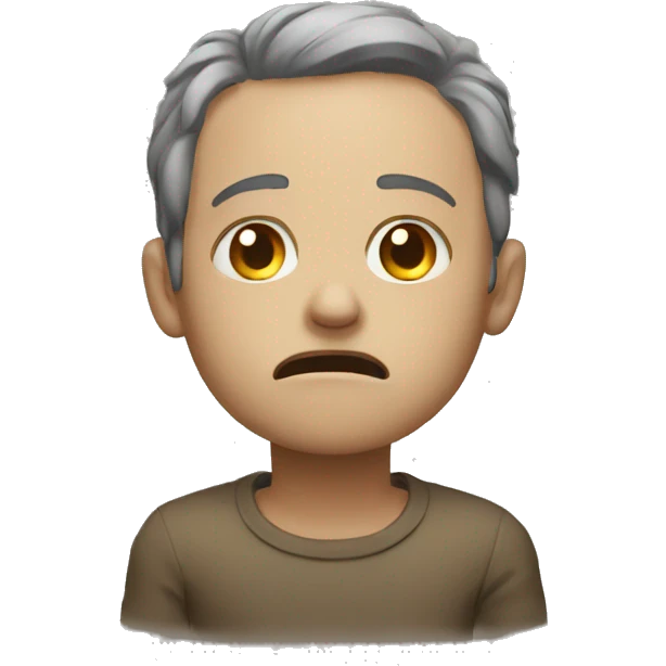Suffering emoji