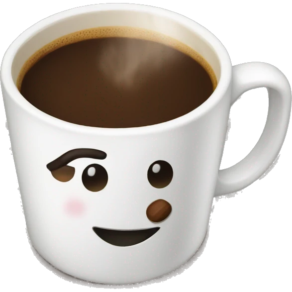 drinks coffee emoji