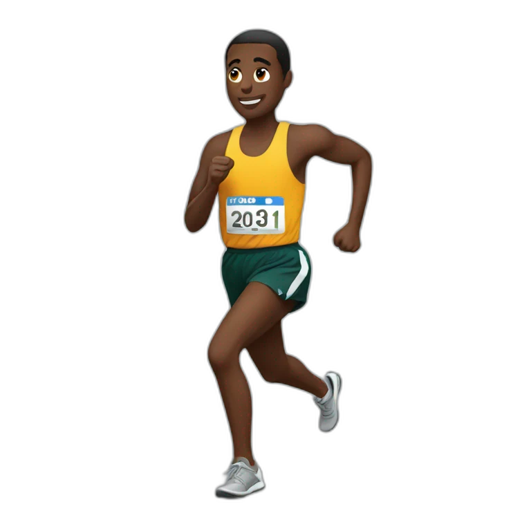 Runner emoji