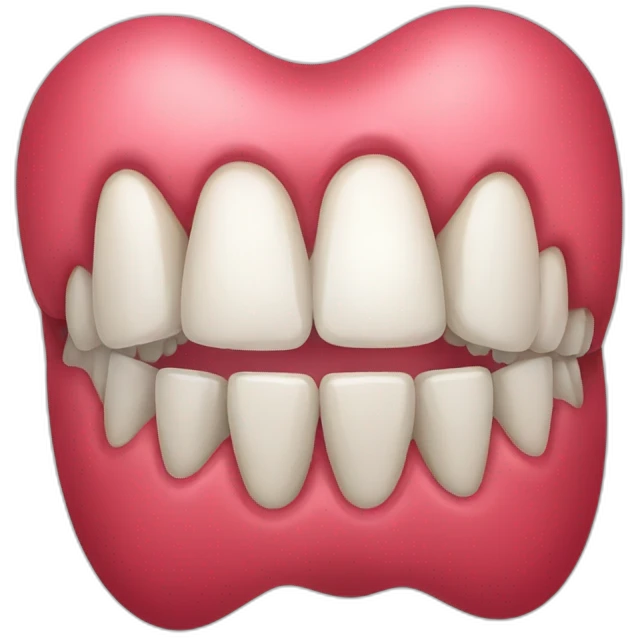 Teeth health emoji
