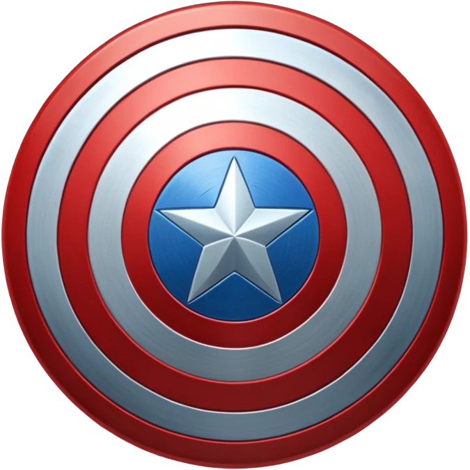 Escudo do Capitão América emoji