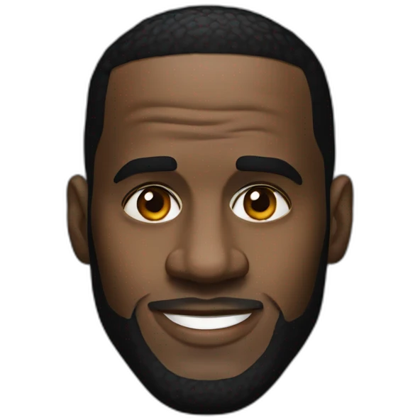 Lebron James head emoji