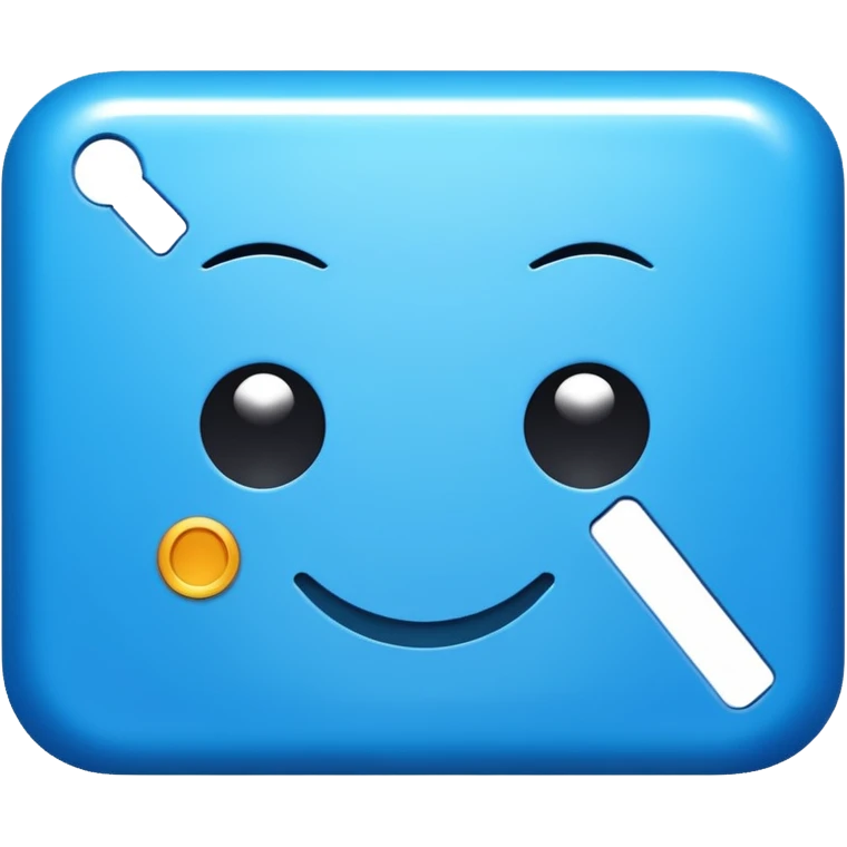 Make the emoji of roblox verify blue tick in rectangle emoji