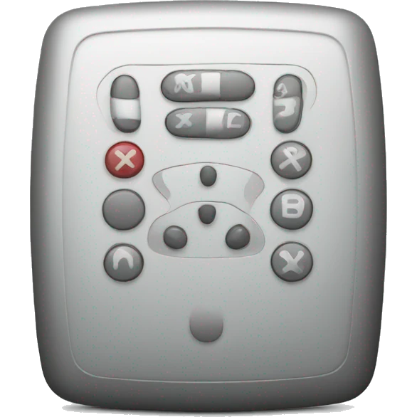 tv remote emoji
