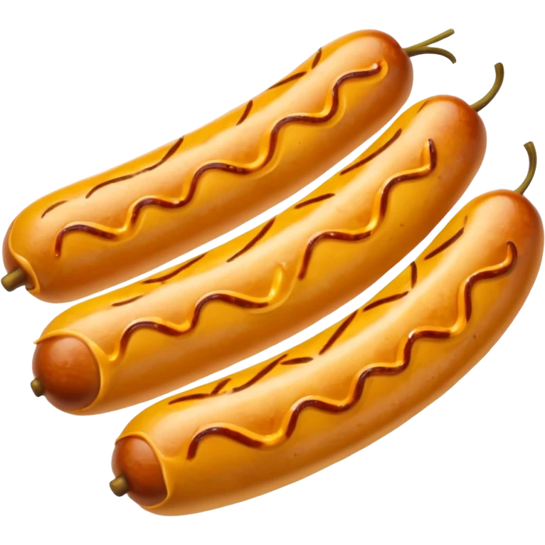 mustard sausage  emoji