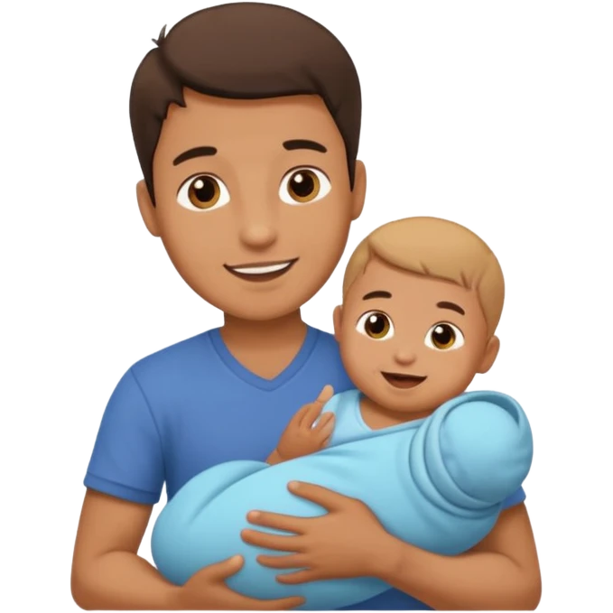 Man with Babie emoji