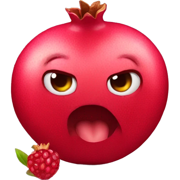 pomegranate emoji emoji
