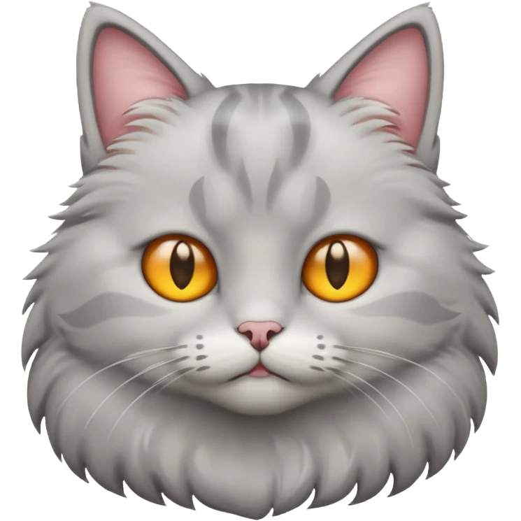 Light grey cat emoji