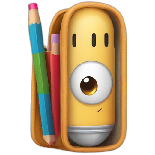 pencil case emoji