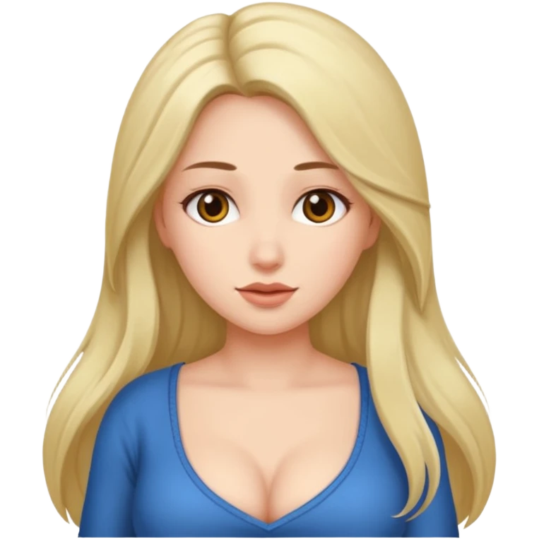 naked girl big tits emoji