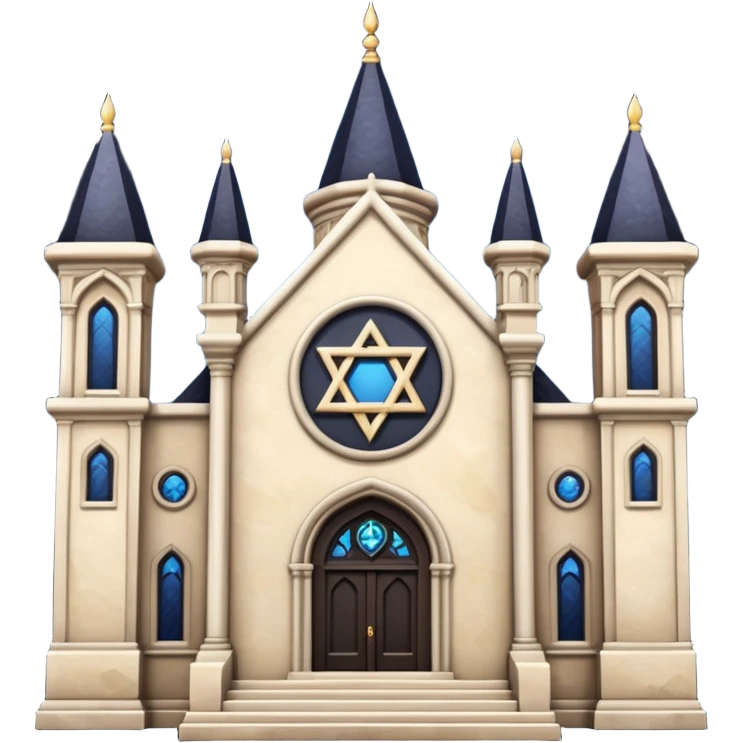 jewish synagogue dark aesthetic gothic architecture emoji