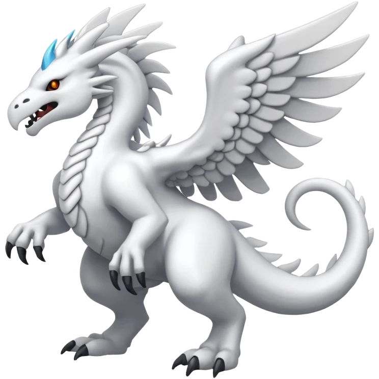 Reshiram-Fakémon-hybrid-creature (full body)  emoji
