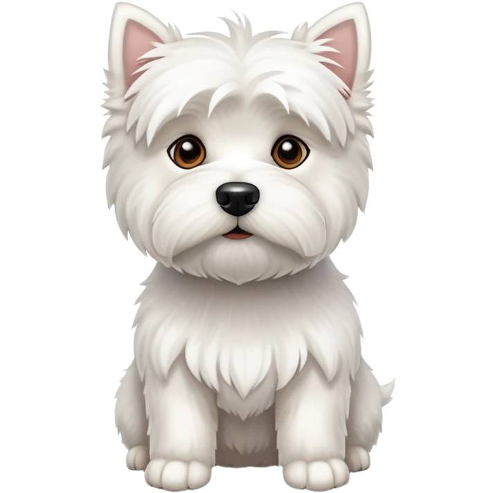 West highland terrier dog emoji