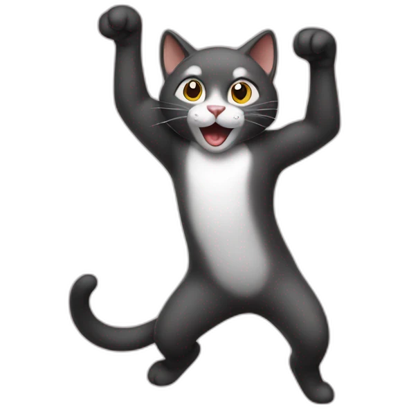 cat dancing emoji