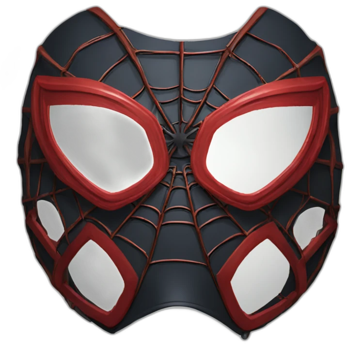 spider-man miles morales mask emoji