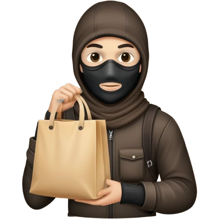 A robber emoji