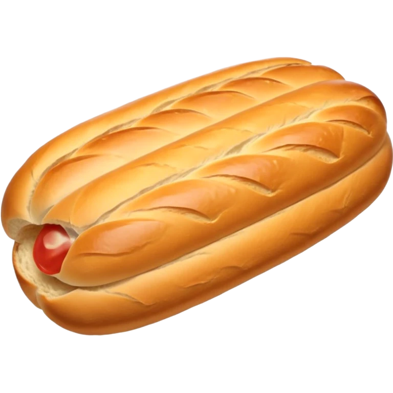 country bread look like ovan baguette emoji