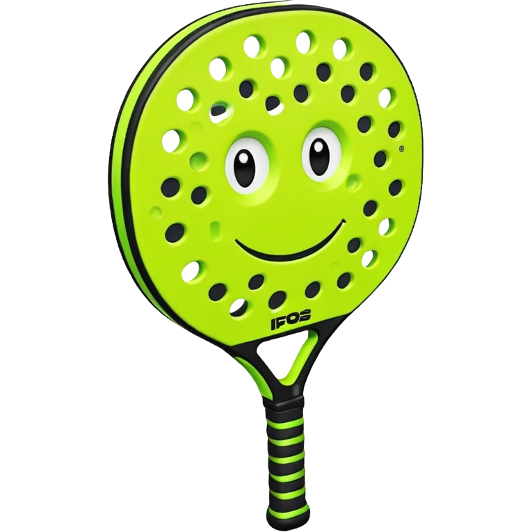 Standard Pickleball racquet emoji