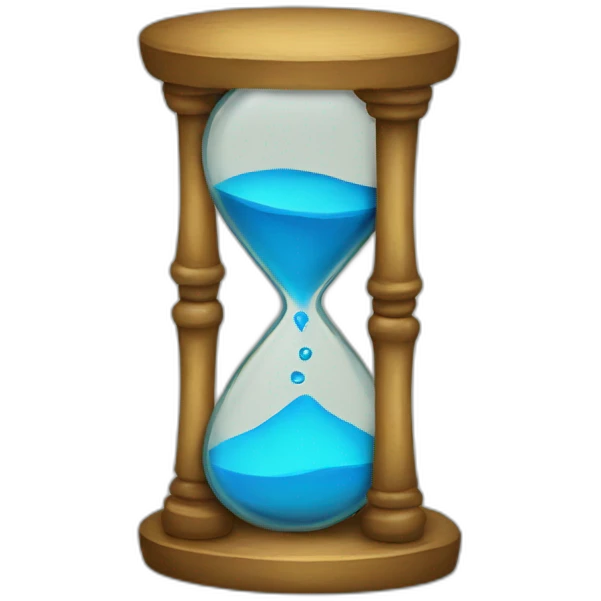Hourglass emoji