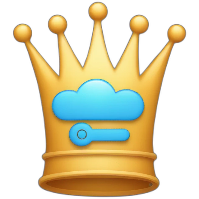 Crown like wifi symbol emoji