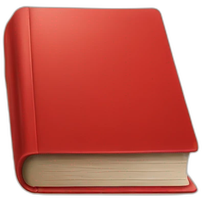 Red book emoji