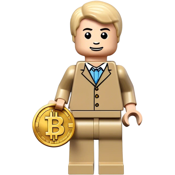 lego homme bitcoin emoji