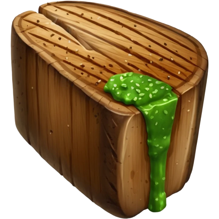 Green steak emoji