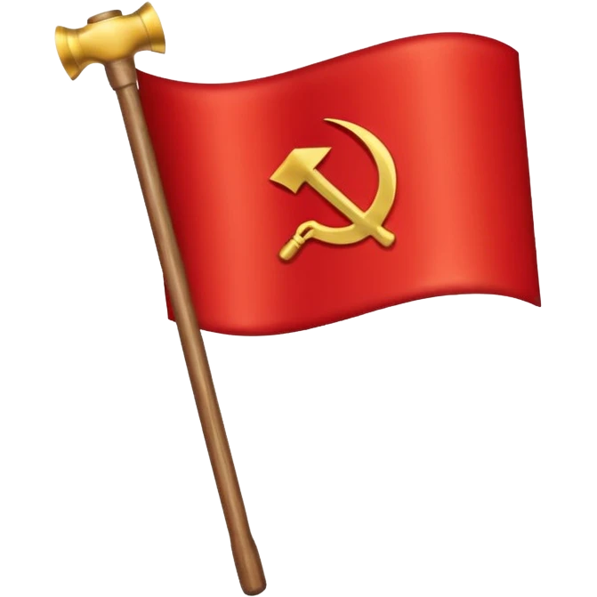 Communism flag  emoji