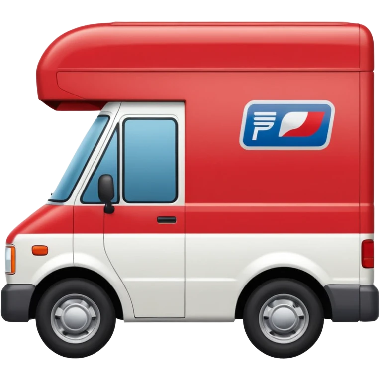 Canada post branded van emoji
