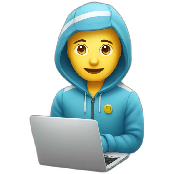 website-visitor-with-laptop emoji