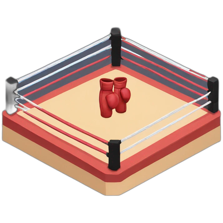 boxing ring emoji