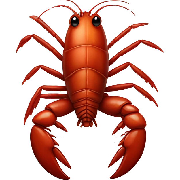 crawfish in papr emoji