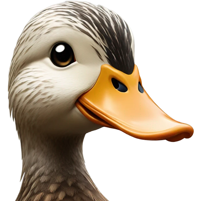 duck head emoji