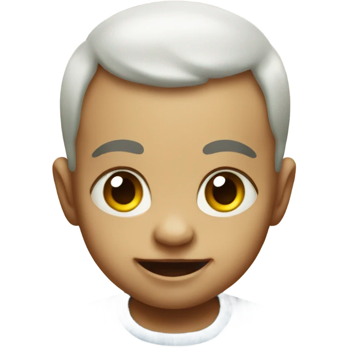 Evil baby emoji