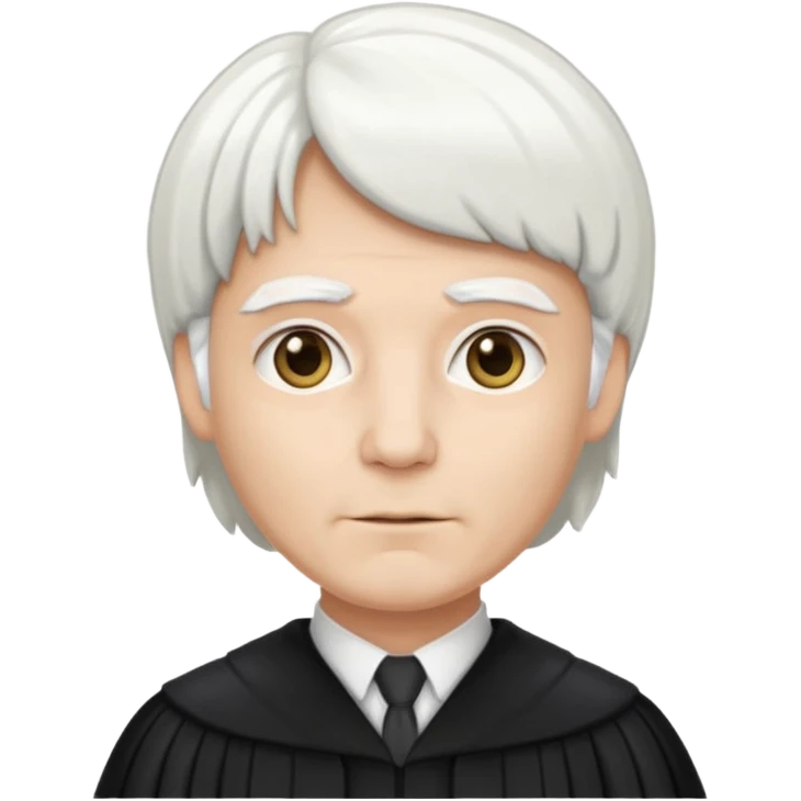 judge with white wig emoji