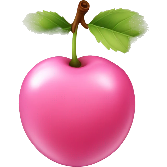 Baby pink cherry  emoji