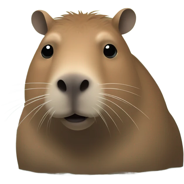 Capybara emoji
