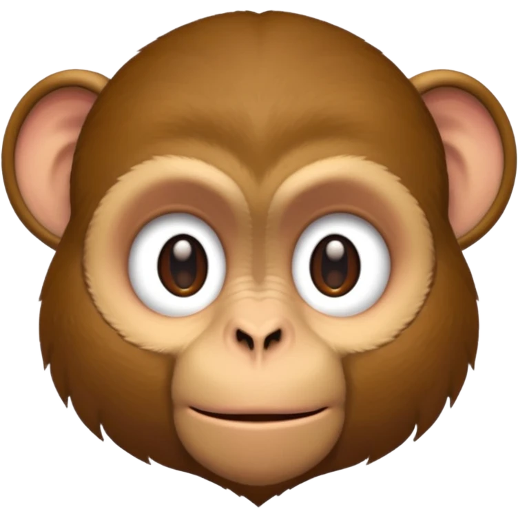 monkey listening emoji