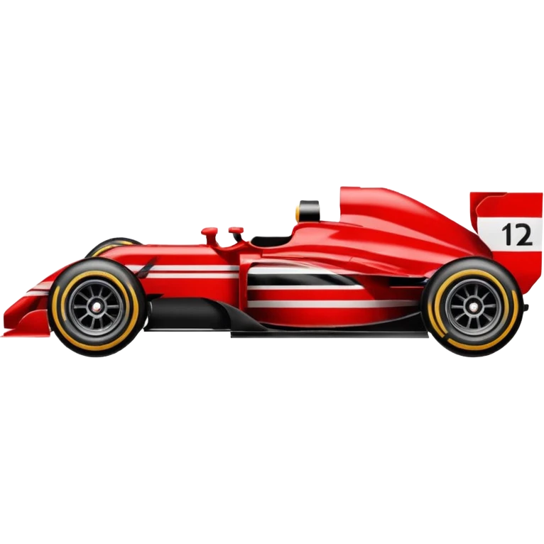mac os icon fast formula 1 car profile left to right emoji
