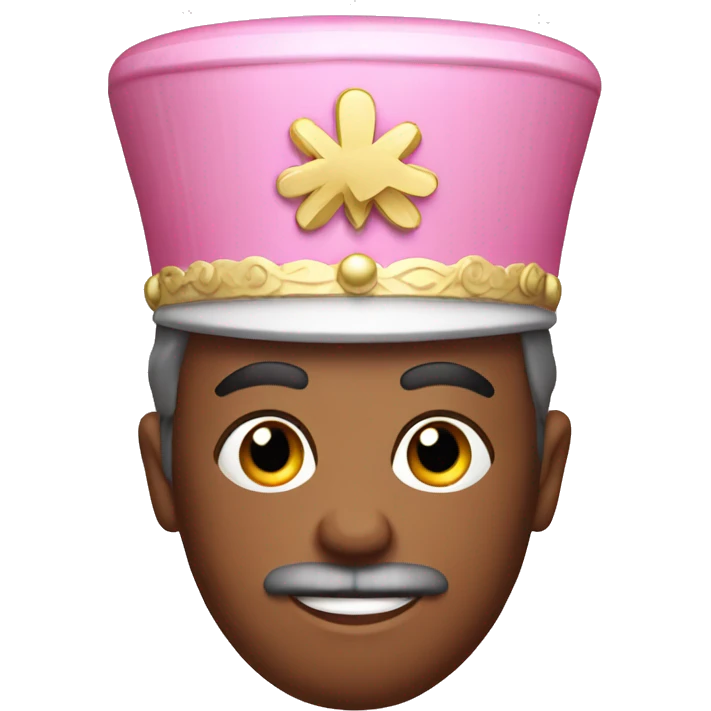 Pink nutcracker  emoji