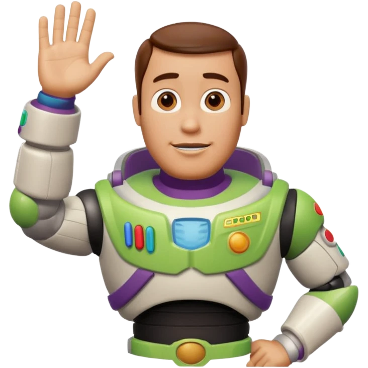 buzz lightyear mano arriba  emoji